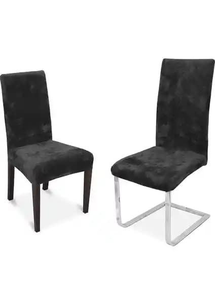 Tuchmall Ipek Kadife 6'lı Sandalye Kılıfı: Şık ve Fonksiyonel Ev Dekorasyonu Ürünü