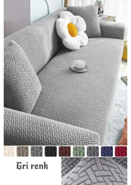 Tuchmall Tuğla Desen Koltuk Örtüsü: Modern ve Dayanıklı Ev Dekorasyonu Çözümü