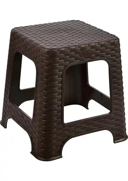 Tuffexx Rattan Küçük Boy Tabure: Dayanıklı ve Estetik Modern Mobilya Çözümü