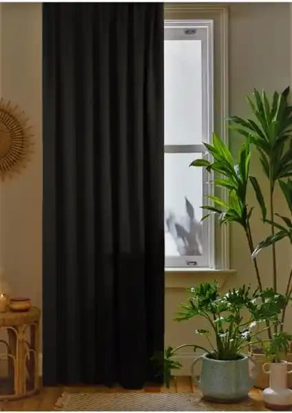 Tül Evi Petek Kadife Dokulu Fon Perde: Şık ve Dayanıklı Modern Ev Dekorasyonu Ürünü