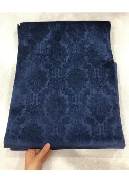 Türkanlar Home Süngerli Kadife Koltuk Örtüsü Lacivert Modern ve Şık Tasarım