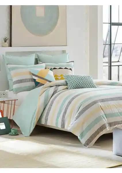 Türkiye Menşeli Yüksek Kaliteli Tek Kişilik Yatak Takımı ve Yatak Örtüsü Seti