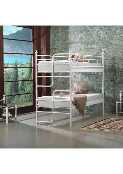 Unimet Armas Metal Ranza 90x200 Modern ve Çok Yönlü Yatak Çözümü