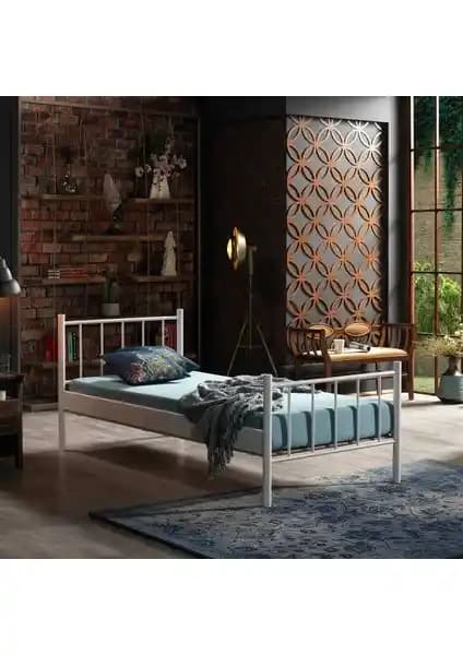 Unimet Falez Tek Kişilik Ferforje Metal Yatak: Modern ve Dayanıklı Tasarım Özellikleri