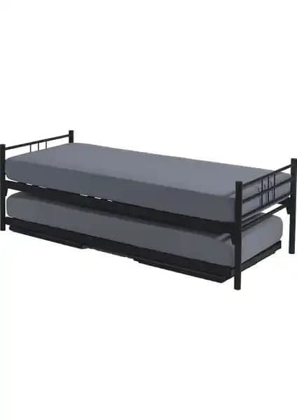 Unimet İkiz Yavrulu Karyola: Dayanıklı ve Modern Çocuk Odası Yatak Çözümü