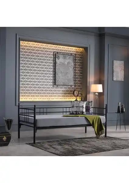 Unimet Soho Daybed: Modern ve Dayanıklı Tek Kişilik Metal Yatak Tasarımı