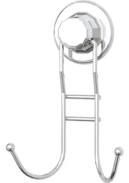 Vakumlu 2'li Askı Krom DM236: Kolay Montaj ve Uzun Ömürlü Kullanım