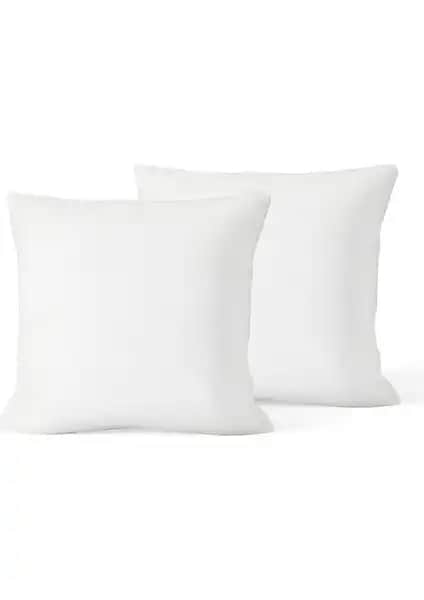 Valena Home 2'li Kırlent Kılıfı ve İç Yastık Seti Modern Dekorasyon İçin Uygun