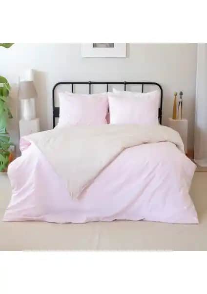 Valoroso Tekstil Çift Kişilik Pamuklu Nevresim Takımı Yatak Odası Dekorasyonu İçin Uygun