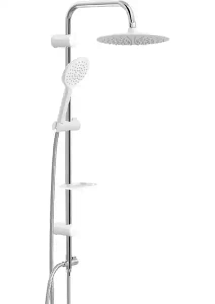 Valtemo Slim Beyaz Robot Duş Takımı VS5360 ile Modern ve Şık Banyo Deneyimi