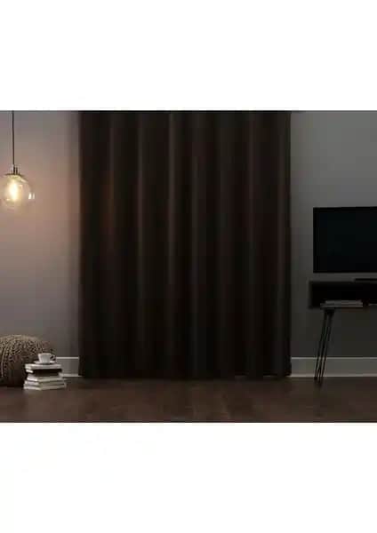 Vanessa Kahve Perde: %100 Karartma ve Modern Tasarım ile İç Mekânlara Şıklık