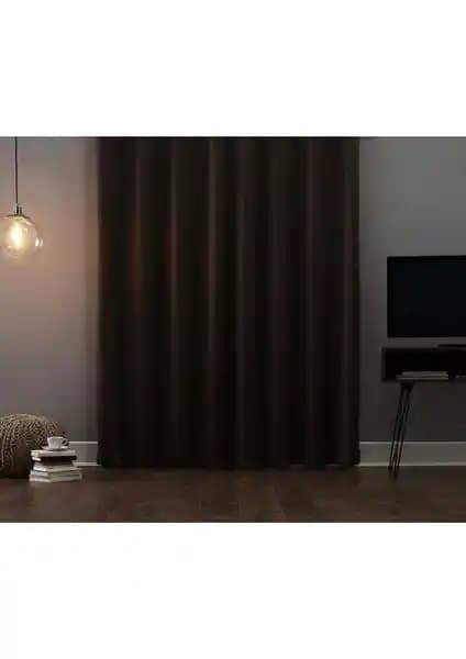 Vanessa Kahve Perde: %100 Karartma ve Modern Tasarım ile İç Mekânlara Şıklık
