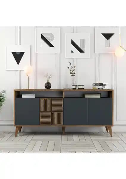 Variant Milan 160 cm Konsol Modern ve Dayanıklı Tasarımıyla Ev Dekorasyonunuza Şıklık Katar