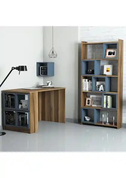 Variant Mobilya Box Çalışma Masası ve Kitaplık Takımı: Modern ve Fonksiyonel Tasarım Çözümleri