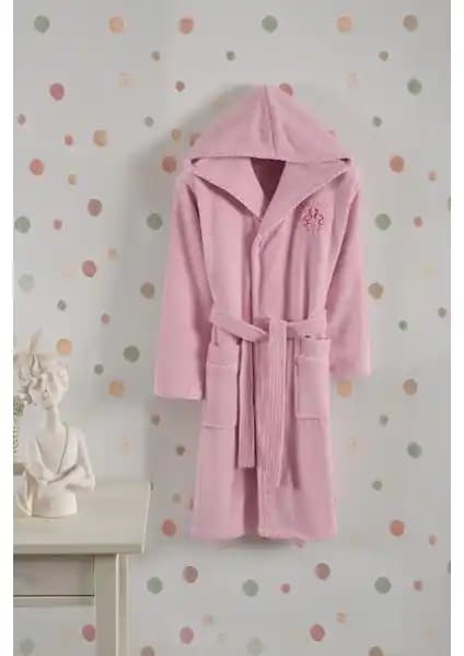 Varol Bambu Nakışlı Garson Boy Bornoz Flamingo Şık ve Konforlu Tasarım 75-90 karakter