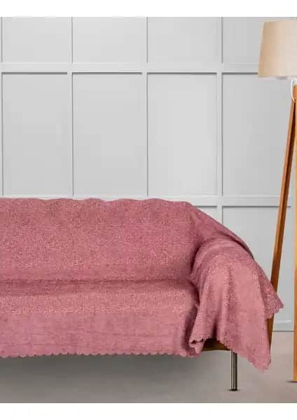 Velerde Home Jakar Şönil Kaymaz Koltuk Örtüsü Estetik ve Dayanıklı Tasarım