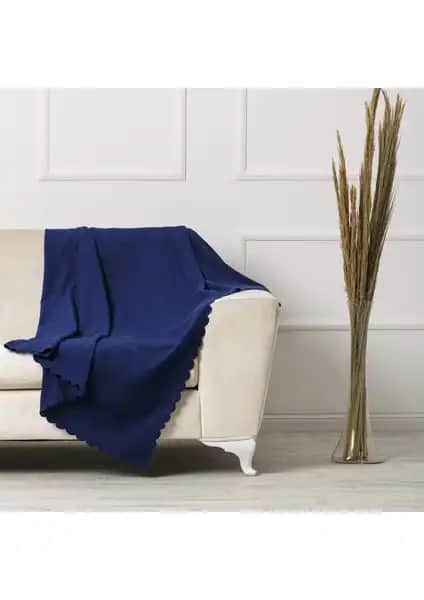 Velerde Home Lacivert Kaydırmaz Çift Taraflı Koltuk Örtüsü 170x210 cm Modern Tasarım