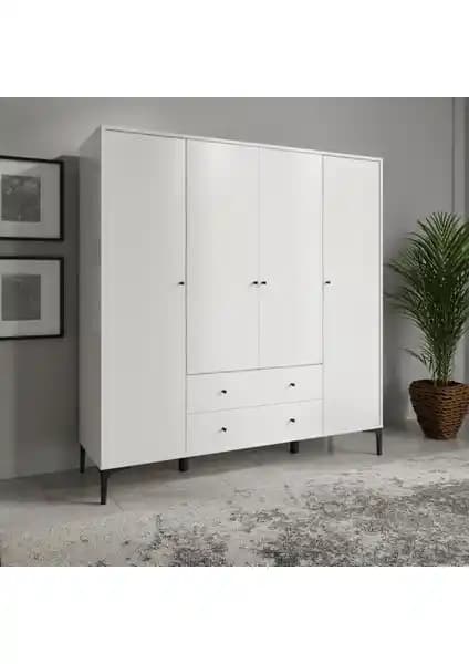 Venatto Focus XL Dolap: Modern ve Dayanıklı Depolama Çözümü 177 cm genişlikte