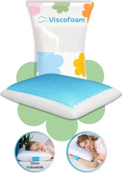Viscofoam Evva Terletmeyen Ortopedik Yastık: Sağlıklı ve Konforlu Uyku İçin Tasarlandı
