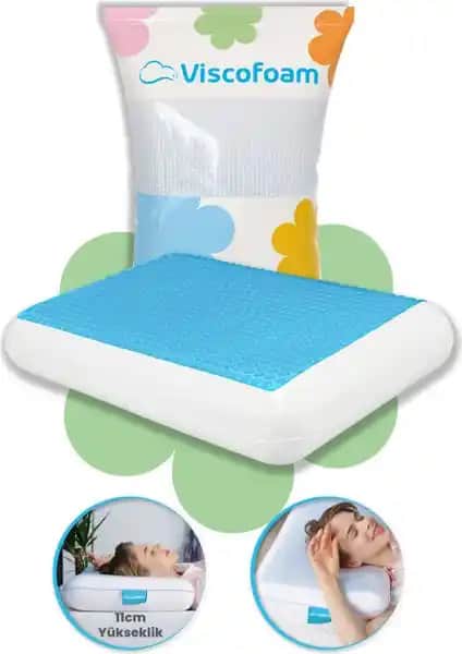 Viscofoam Lüks Terletmeyen Ortopedik Yastık: Serinlik ve Konfor İçin Modern Tasarım