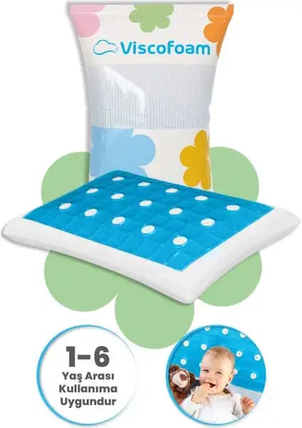 Viscofoam Terletmeyen Hava Kanallı Ortopedik Bebek Yastığı: Konfor ve Güvenlik Bir Arada