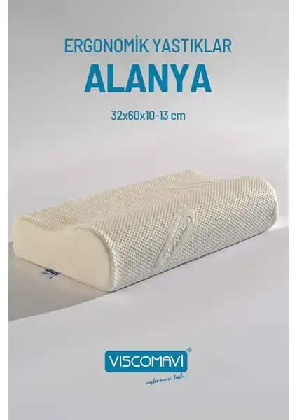 Viscomavi Alanya Ortopedik ve Ergonomik Hafızalı Visco Yastık: Sağlıklı ve Konforlu Uyku için Ideal Tercih