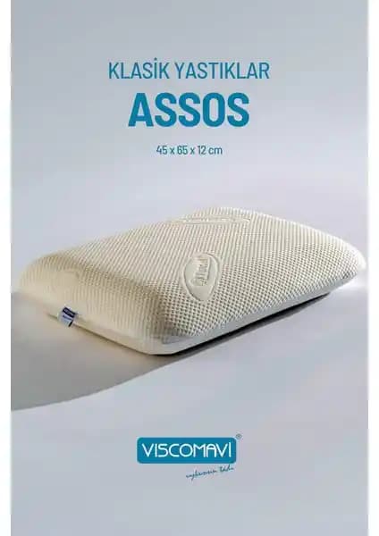 Viscomavi Assos Ortopedik Visco Yastık: Ergonomik ve Çevre Dostu Uyku Konforu