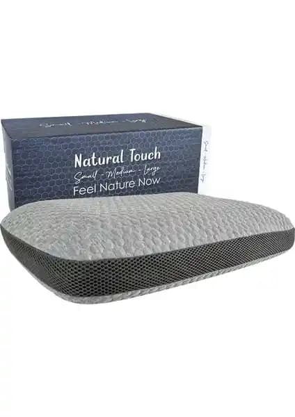 Viscotex Doğal Lif Kılıflı Hava Kanallı Visco Yastık: Ergonomik ve Doğal Uyku Desteği