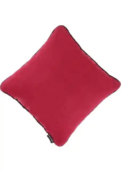 Vişne Çürüğü Renkli Ju Yaratıcı Tasarım Biyeli Kırlent Kılıfı 44x44 cm Modern ve Şık Dekoratif Ürün