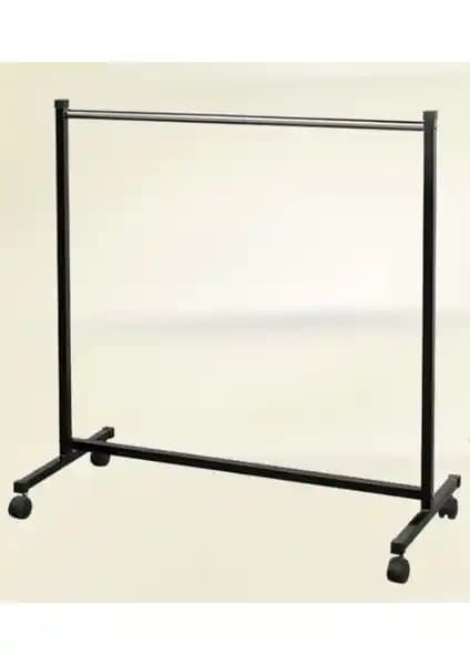 Vitrin Raf Tekerlekli Stand Askılık Modern ve İşlevsel Dekor Çözümü