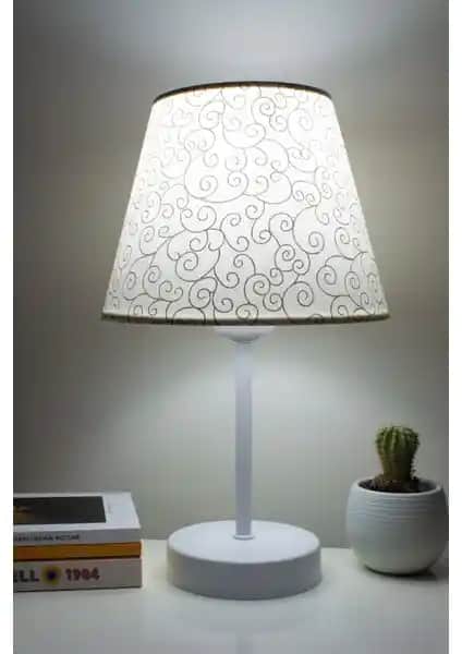 Vivido Abajur Sarmaşık Modern Yatak Odası Abajuru Şık ve Fonksiyonel Aydınlatma Çözümü