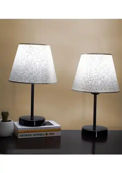 Vivido Sarmaşık Modern Ikili Yatak Odası Abajur ile Şık ve Fonksiyonel Aydınlatma