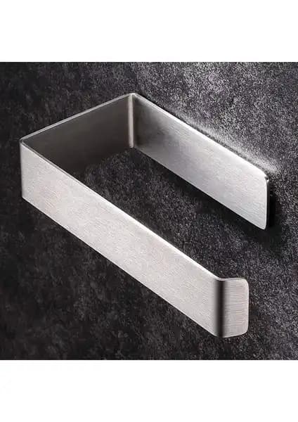Viyam Paslanmaz Çelik WC Kağıtlık Modern ve Dayanıklı Tasarım ile Banyonuzda Şıklık