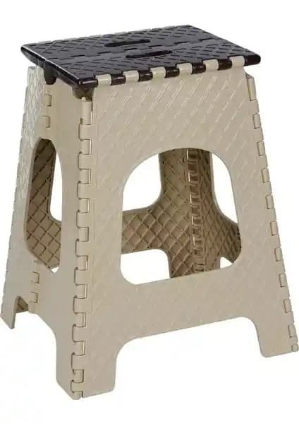 Volkan Plastik Katlanır Tabure Büyük: Pratik ve Dayanıklı Oturma Çözümü