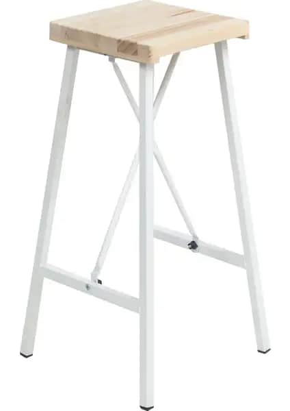 Weblonya Beyaz Bar Sandalyesi Modern Tasarım ve Dayanıklılık Özellikleriyle Öne Çıkıyor