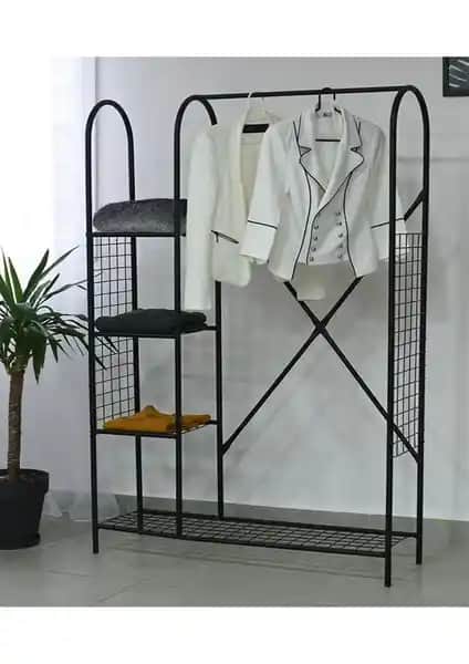 Weblonya Metal Gardrop Askısı: Dayanıklı ve Şık Depolama Çözümü