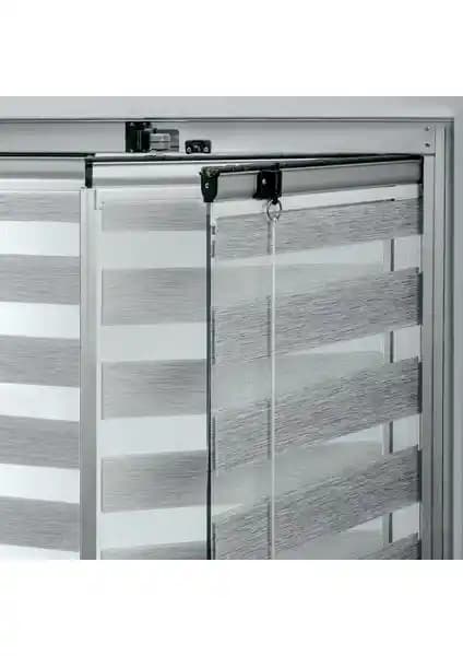 Wenthi gri bambu cam balkon ve sürgülü perde modern yaşam alanları için ideal çözüm