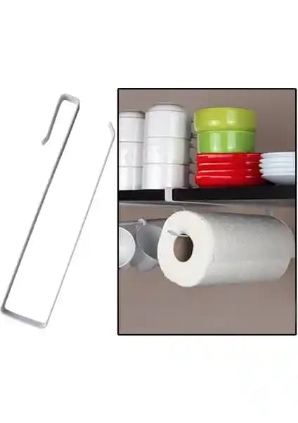 Wildlebend Raf Altı Kağıt Havlu Askılığı: Dayanıklı ve Kolay Kullanımlı Modern Mutfak Çözümü