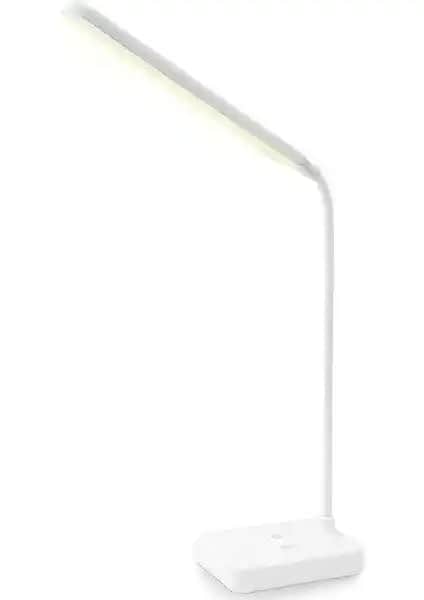 Wlue Şarjlı Dokunmatik 30 LEDli Masa Lambası Çalışma ve Okuma Işığı İçin Uygun