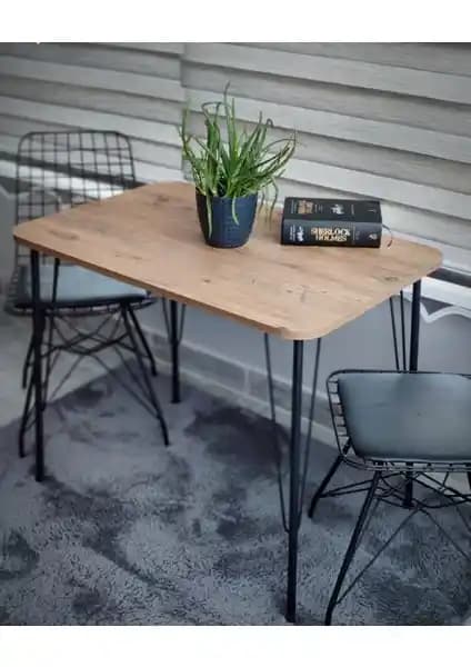 Wood İdea 60X90 Atlantik Çam Yemek Masası: Modern ve Dayanıklı Tasarım Özellikleri