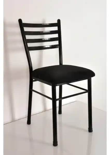 Yılmaz Masacılık Siyah Mutfak Sandalyesi: Dayanıklı ve Şık Klasik Tasarım
