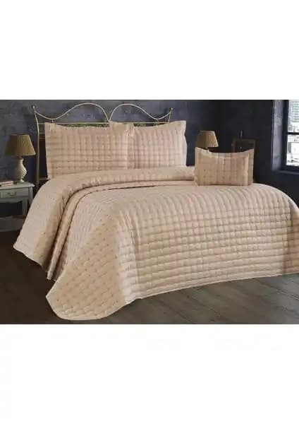 Yılz Çift Kişilik Kapitoneli Yatak Örtüsü Modern Tasarım ve Kullanım Kolaylığıyla