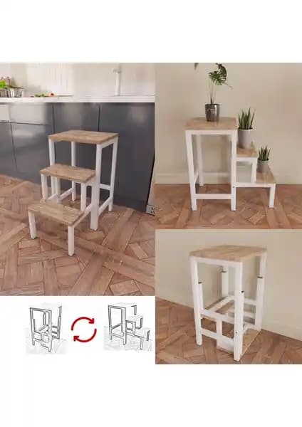 Yüceer Home Çok Amaçlı Katlanır Merdiven: Fonksiyonel ve Şık Tasarım Özellikleri