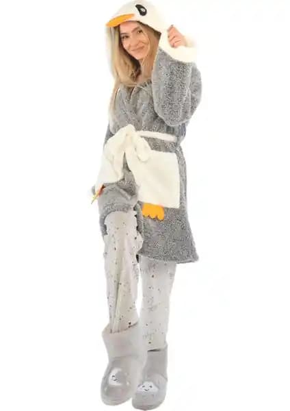 Zeynep Tekstil Penguen Nakışlı Kapşonlu Wellsoft Peluş Bornoz Özellikleri ve Kullanım İpuçları