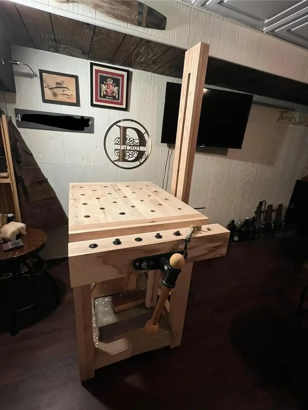 Ahşap Oyma İçin Sert Akçaağaç ve Kırmızı Meşe Oyma Tezgahı Tasarımı ve Fonksiyonları