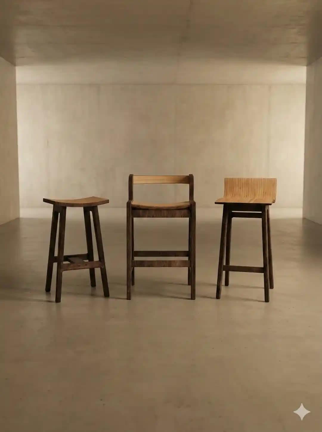 CNC Teknolojisiyle Tasarlanmış Üç Bar Taburesi: Tasarım ve Üretim Süreci İncelemesi