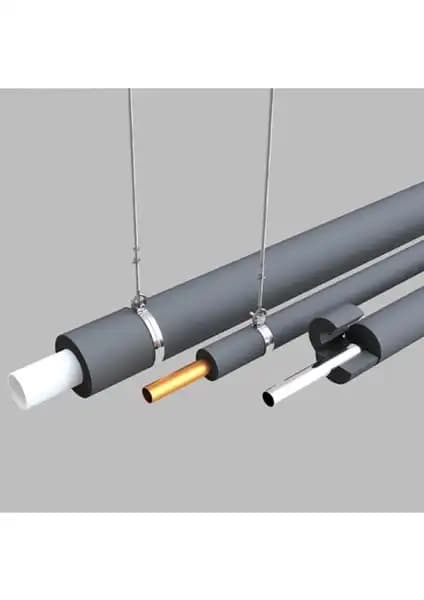 Ege Arge Alüminyum Folyo Kaplı ve Reelfoam 22 Mm İzolasyon Borusu Karşılaştırması 2