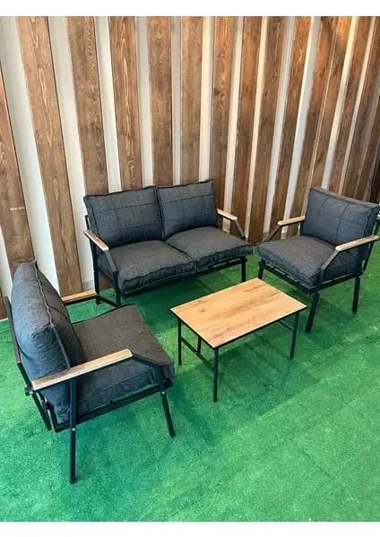 Garaj Home Zümrüt ve Ufuk Home Sehpalı Bahçe Mobilyası Karşılaştırması 2