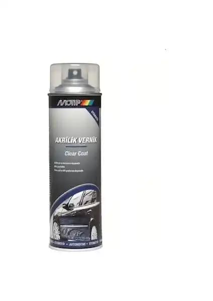 Motip Akrilik Vernik ve Motip Carat Metalik Siyah Sprey Boya Karşılaştırması