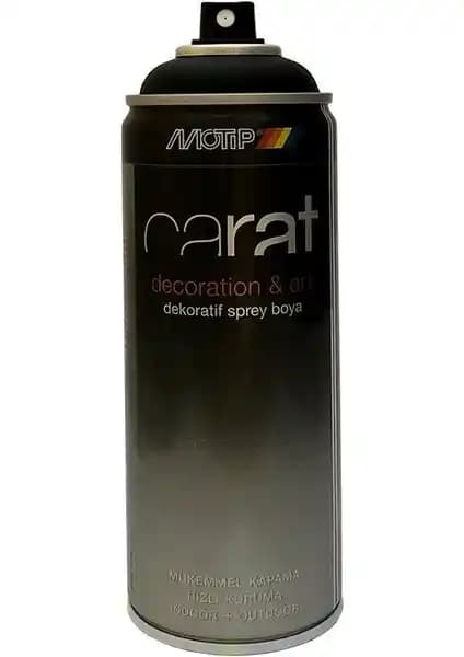 Motip Carat Siyah Sprey Boyaları Karşılaştırması İç ve Dış Mekan Kullanımına Uygun